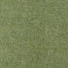 Load image into Gallery viewer, Lambswool Herringbone Throw | Evergreen
