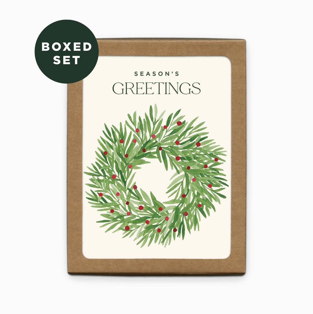 Season's Greetings Card | Set of 6