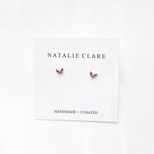 Load image into Gallery viewer, Winged Earrings | Lilac
