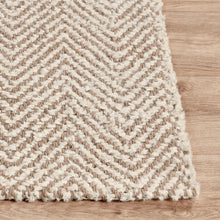 Load image into Gallery viewer, Herringbone Chenille Rug | Ivory

