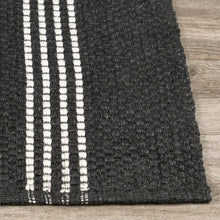Load image into Gallery viewer, Sorrento Rug | Charcoal &amp; Ivory
