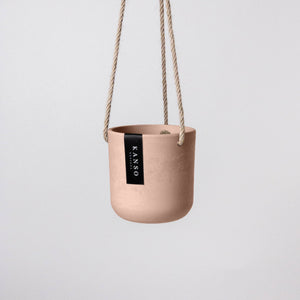 Hanging Planter | White Stone