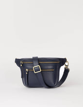 Load image into Gallery viewer, Beck&#39;s Bum Bag | Midnight Blue Classic Leather
