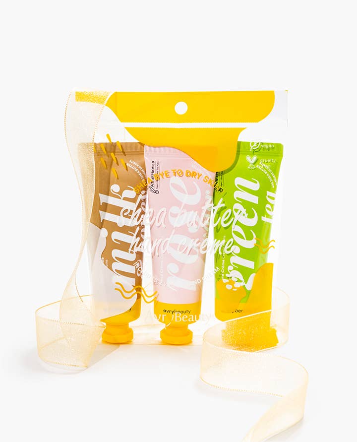 Hand Cream Trio | Milk & Honey + Rose & Green Tea