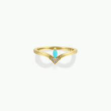 Load image into Gallery viewer, Floating Gemstone Ring | Turquoise
