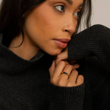 Load image into Gallery viewer, Onyx Bar Ring
