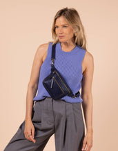 Load image into Gallery viewer, Beck&#39;s Bum Bag | Midnight Blue Classic Leather
