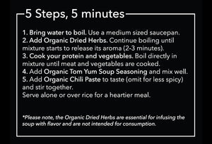 Thai for Two Cooking Kit l Organic Tom Yum Soup