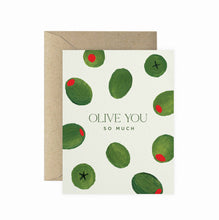 Load image into Gallery viewer, Olive You Love Greeting Card
