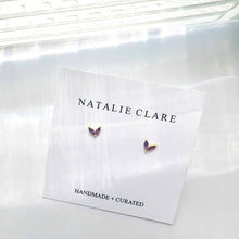 Load image into Gallery viewer, Winged Earrings | Lilac
