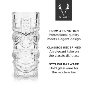 Pacific Crystal Tiki Glasses