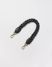 Load image into Gallery viewer, Braided Shoulder Strap | Black Soft Grain Leather
