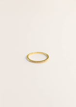 Load image into Gallery viewer, Half Pave Ring | White
