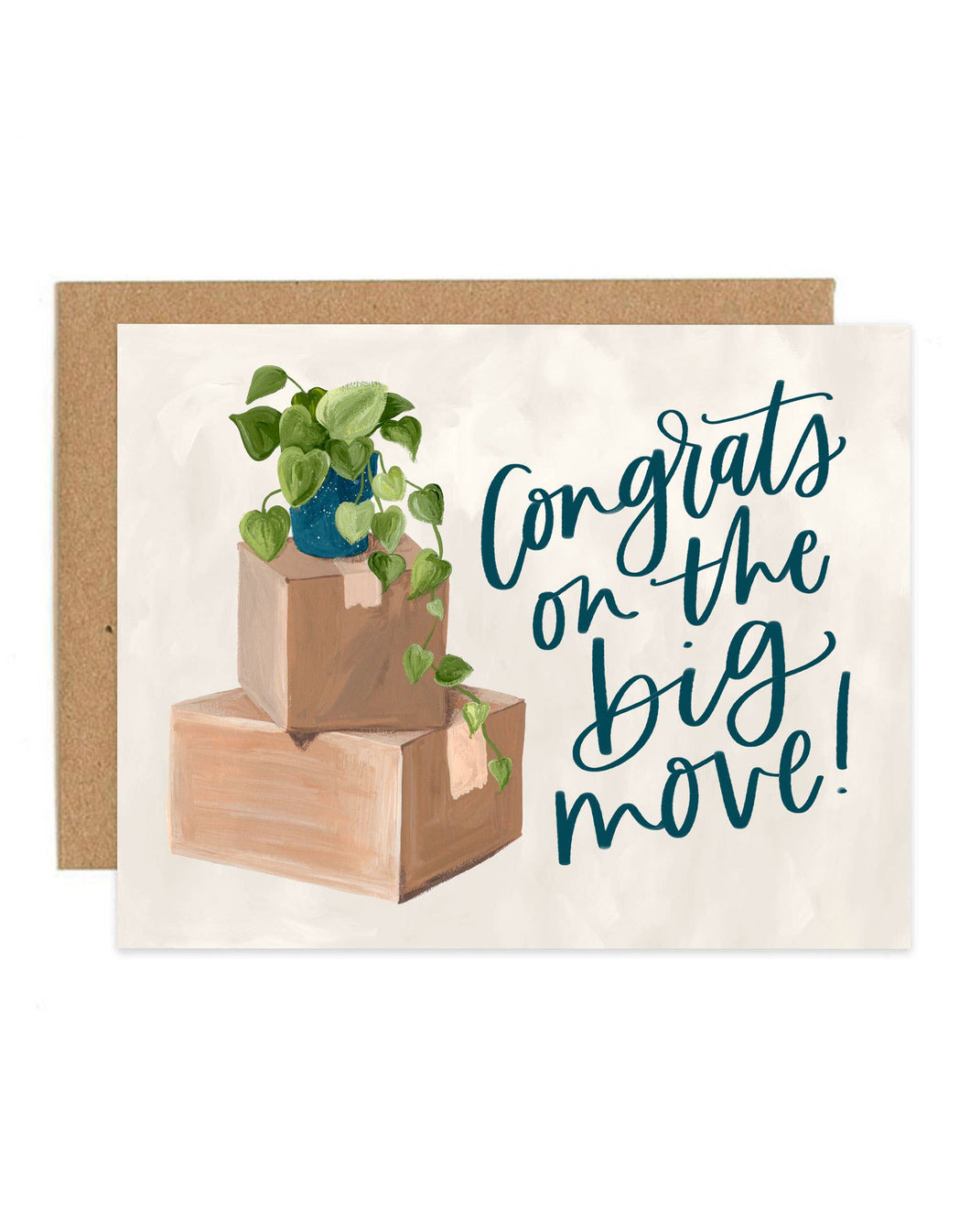 Moving Boxes Greeting Card