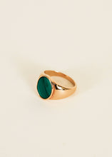 Load image into Gallery viewer, Signet Ring | Malachite
