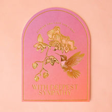 Load image into Gallery viewer, Deepest Sympathies Card | Hummingbird
