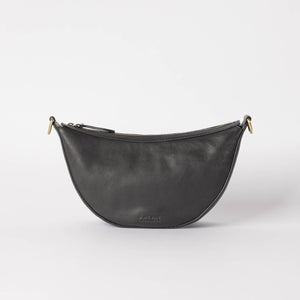 Leo Bag | Black Soft Grain Leather