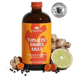 Turmeric Ginger Mule Cocktail + Mocktail Mix