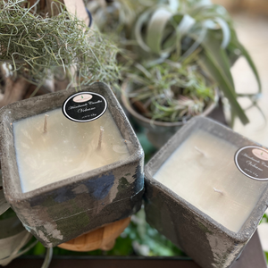 Concrete Soy Candle | Volcano