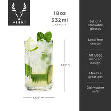 Load image into Gallery viewer, Speakeasy Highball Glasses
