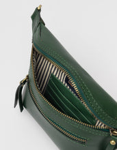 Load image into Gallery viewer, Beck&#39;s Bum Bag | Pine Green Classic Leather
