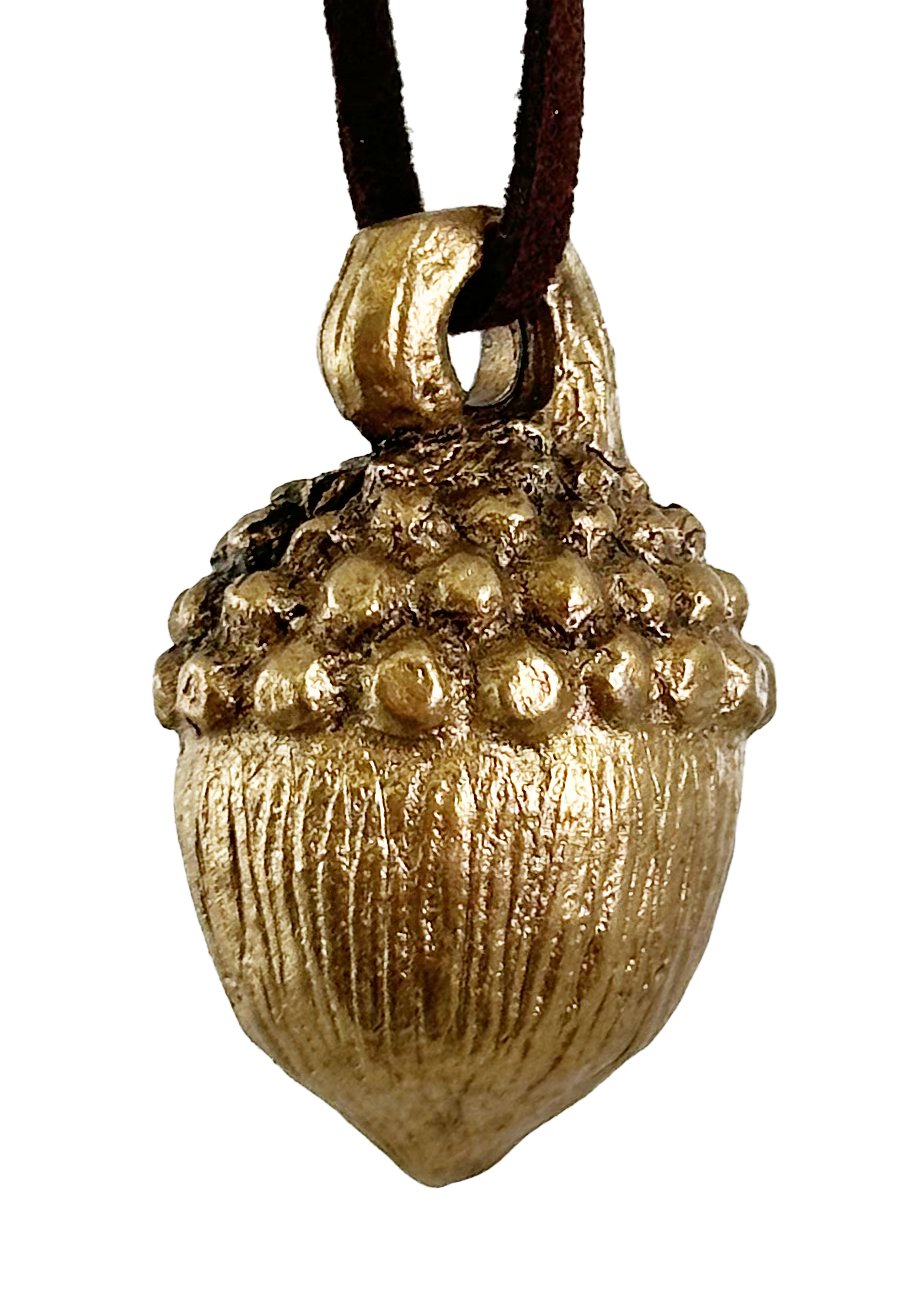 Gold Acorn Ornament
