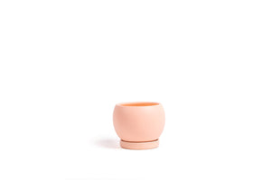 Gemstone Bolle Planter l Blush