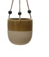 Load image into Gallery viewer, Hanging Planter With Beads

