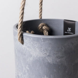 Hanging Planter | White Stone