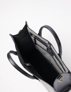 Jackie Bag | Black Classic Leather
