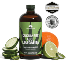 Load image into Gallery viewer, Cucumber Aloe Margarita Cocktail + Mocktail Mix
