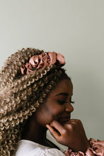 Load image into Gallery viewer, Clay Satin Jumbo Scrunchie
