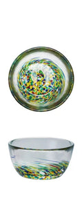 Confetti Glass Pinch Pot