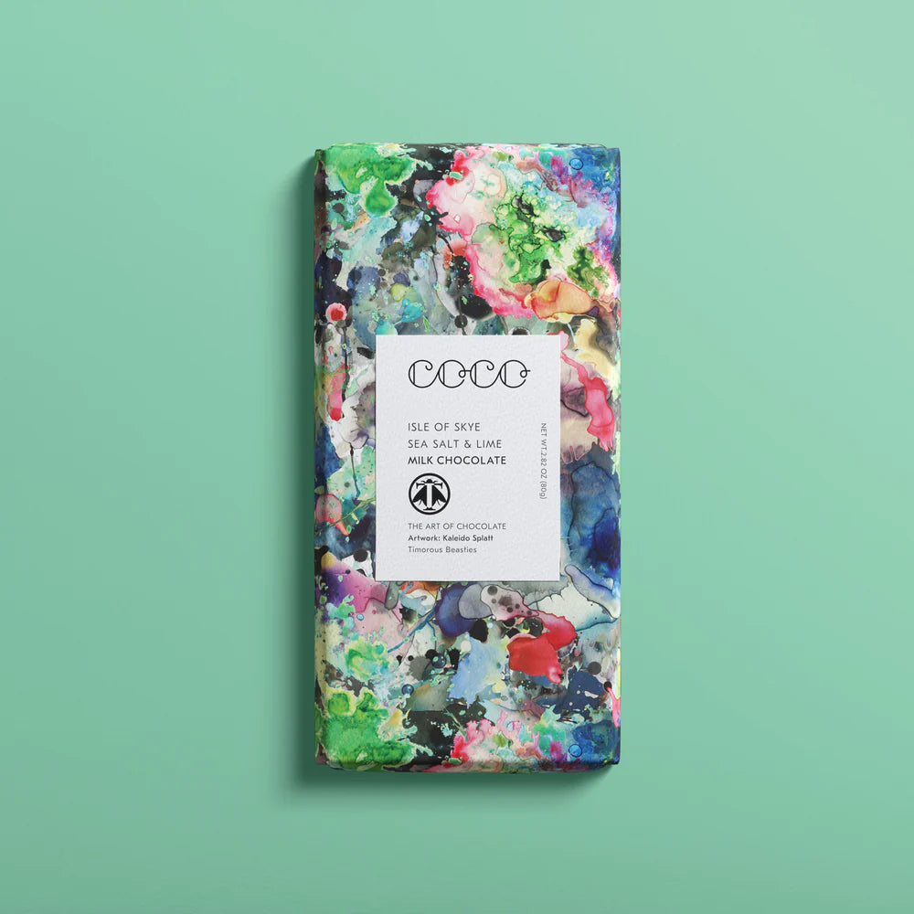 Sea Salt & Lime Chocolate Bar