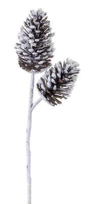 Snowy Pinecone Spray