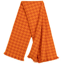 Load image into Gallery viewer, Houndstooth Throw | Orange
