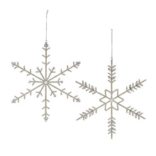Load image into Gallery viewer, Frosty Snowflake Ornament
