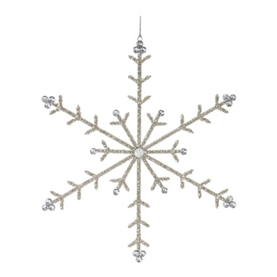 Frosty Snowflake Ornament
