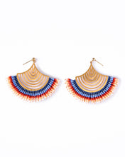 Load image into Gallery viewer, Azure Flamenco Earrings
