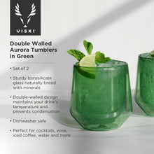 Load image into Gallery viewer, Aurora Double Walled Tumblers  | Green
