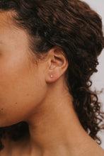 Load image into Gallery viewer, Baguette Earrings | Lilac
