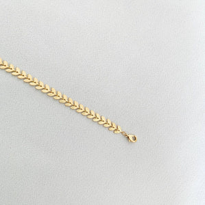 Laurel Chain Bracelet