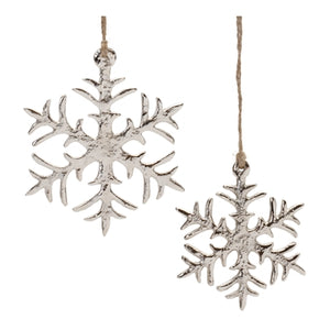 Snowflake Ornament l Aluminum