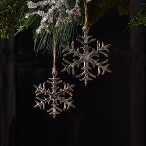 Snowflake Ornament l Aluminum