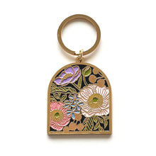 Load image into Gallery viewer, Vibrant Flora Arch Keychain
