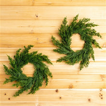 Load image into Gallery viewer, Pine Candle Wreath
