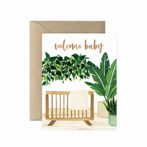 Welcome Baby Greeting Card