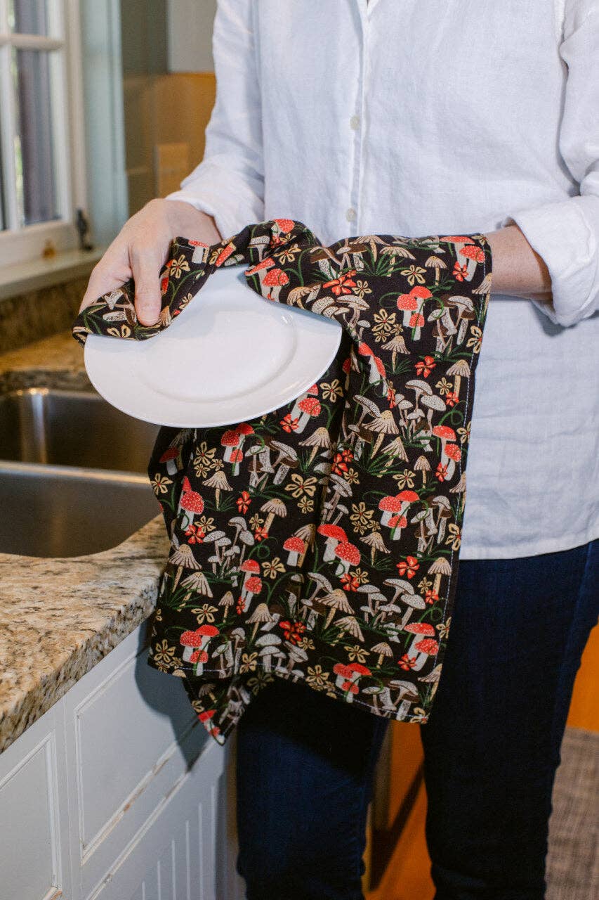 Kitchen Tea Towel | Mushroom