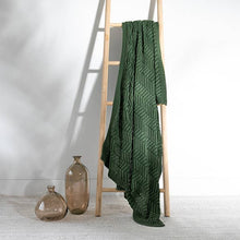 Load image into Gallery viewer, Washed Chevron Throw Blanket

