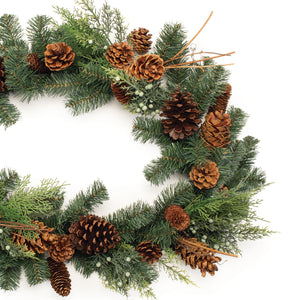 Mixed Pinecone Garland